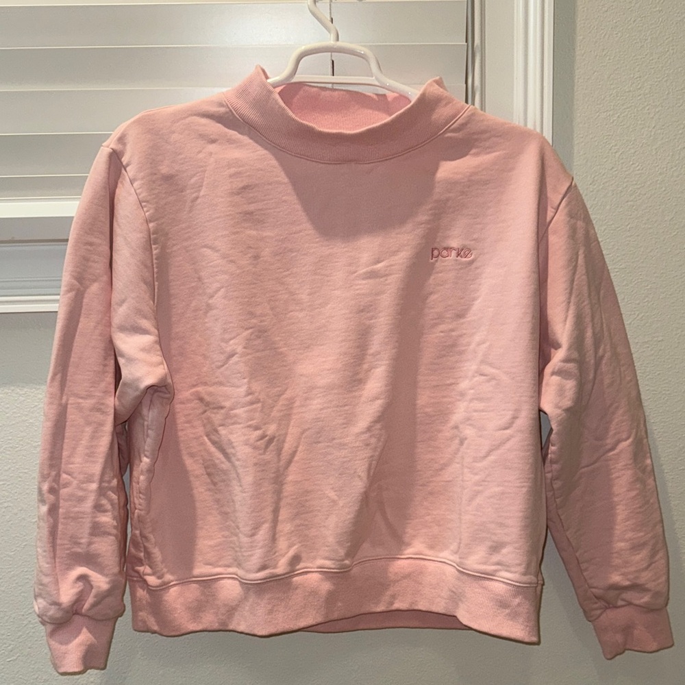 Pink Parke Mockneck